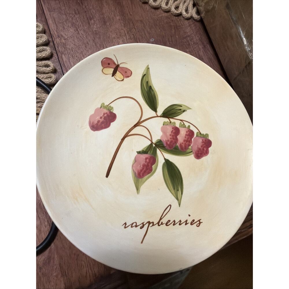 PIER 1 IMPORTS Provence Salad Fruit Plate Set Of Four